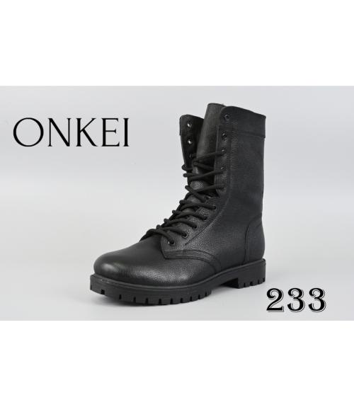 Берцы мужские из натуральной кожи 233 ONKEI - Обувная фабрика «ONKEI»