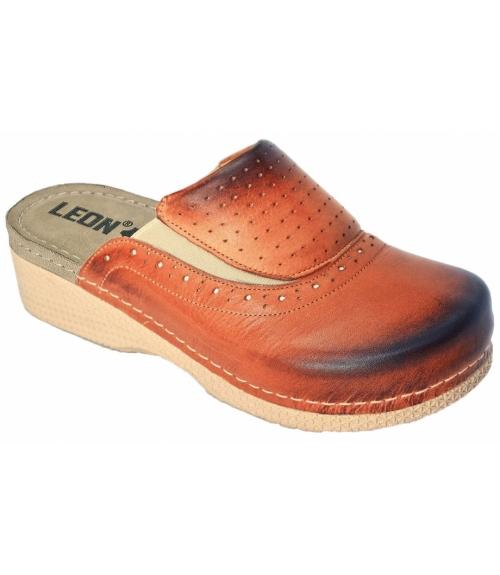 Женские тапочки-сабо 400 коричневый - Обувная фабрика «Обувь из Сербии (ИП Захаров А.П.)»