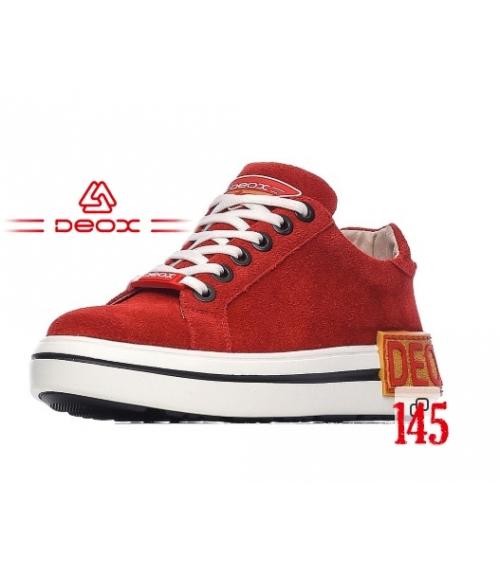 Кеды женские DEOX 145 red - Обувная фабрика «DEOX»