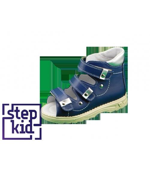 Детские сандалии синий-серебро STEPKID - Обувная фабрика «STEPKID»