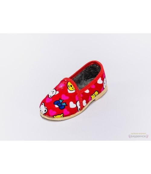 Тапочки детские  лодочка, мод. 109 - Обувная фабрика «Башмачок»