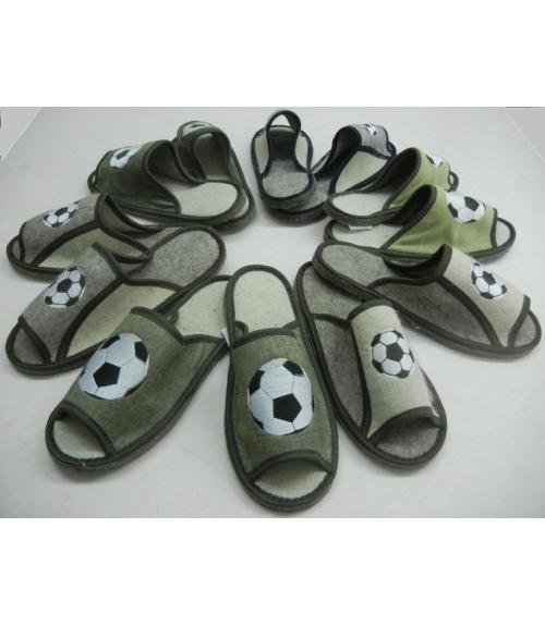 Тапочки из натуральной овечьей шерсти - Обувная фабрика «Борская войлочная фабрика»
