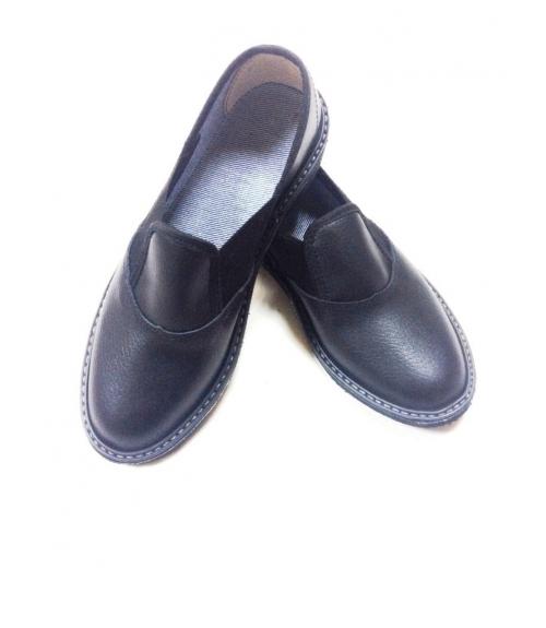 Тапочки кожаные на резиновой подошве - Обувная фабрика «Восход»