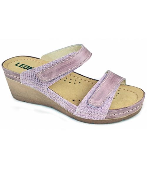 Женские тапочки-сабо розовый Leon сабо - Обувная фабрика «Обувь из Сербии (ИП Захаров А.П.)»