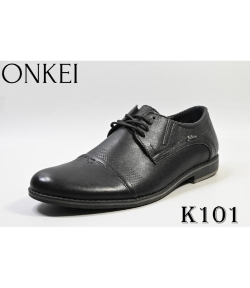 Туфли мужские из натуральной кожи K101 ONKEI - Обувная фабрика «ONKEI»