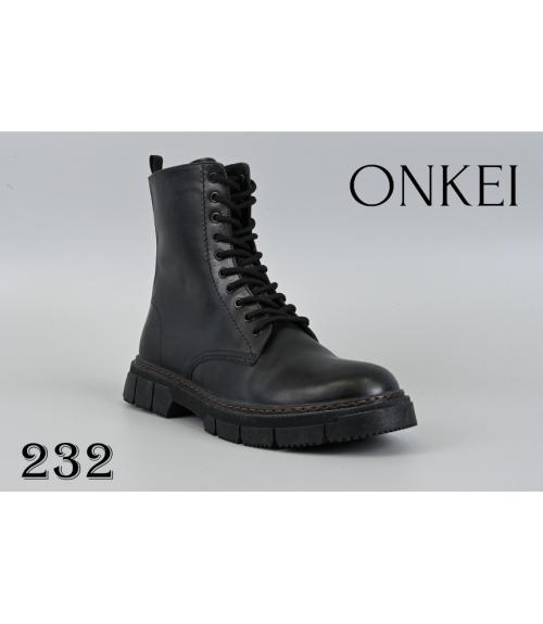 Берцы женские из натуральной кожи 232 ONKEI - Обувная фабрика «ONKEI»