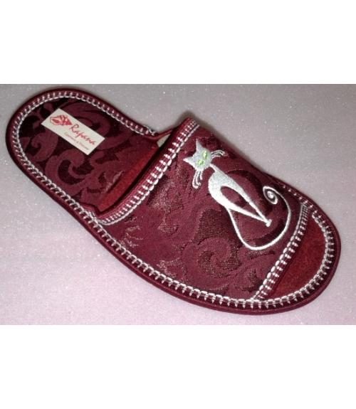 Обувь домашняя женская бордовый Рапана - Обувная фабрика «Рапана»