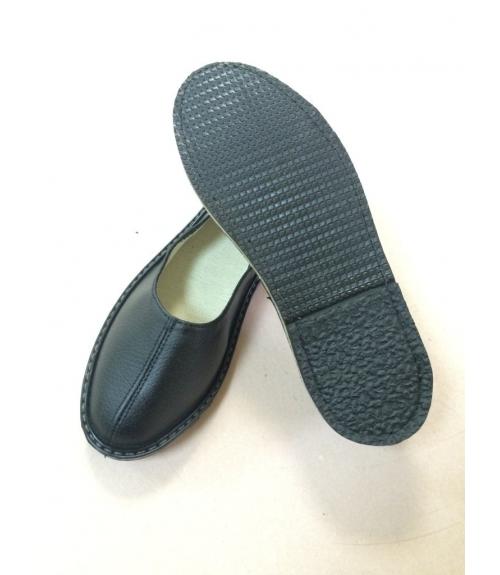 Тапочки кожаные электропроводные - Обувная фабрика «Восход»