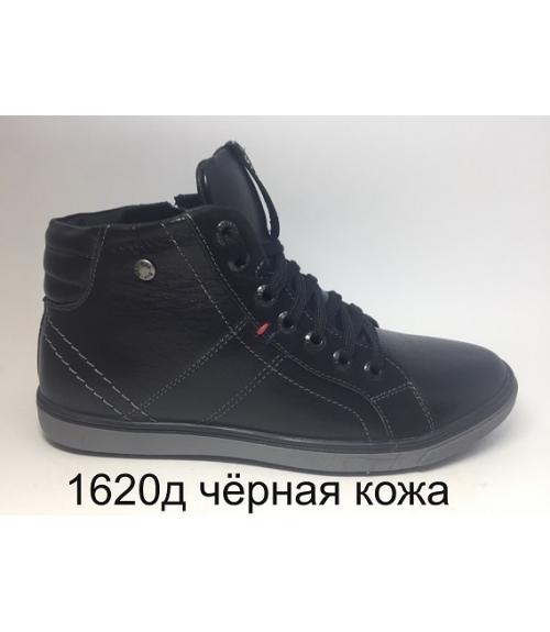 Детские ботинки черная кожа Flystep - Обувная фабрика «Flystep»