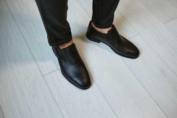 Туфли чёрные натуральная кожа - Обувная фабрика «IGORETII»