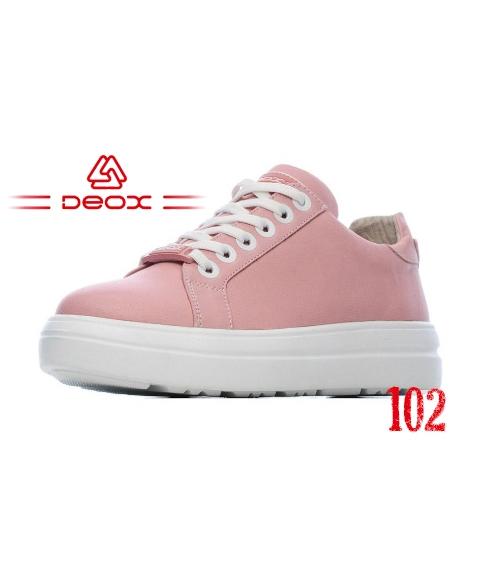 Кеды женские DEOX 102 pink - Обувная фабрика «DEOX»