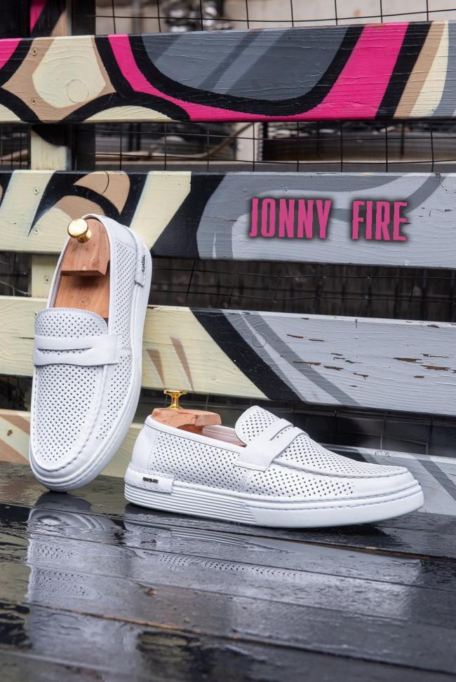 лоферы перфо - Обувная фабрика «Jonny Fire»