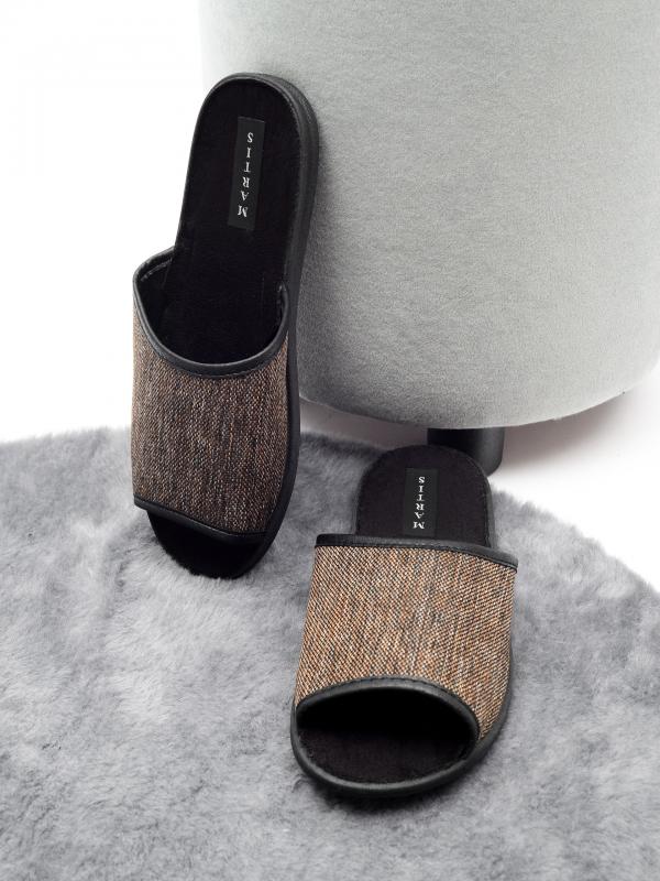 Домашняя обувь MARTIS, мужские тапочки модель С-200, цвет: светло-коричневый - Обувная фабрика «MARTIS»