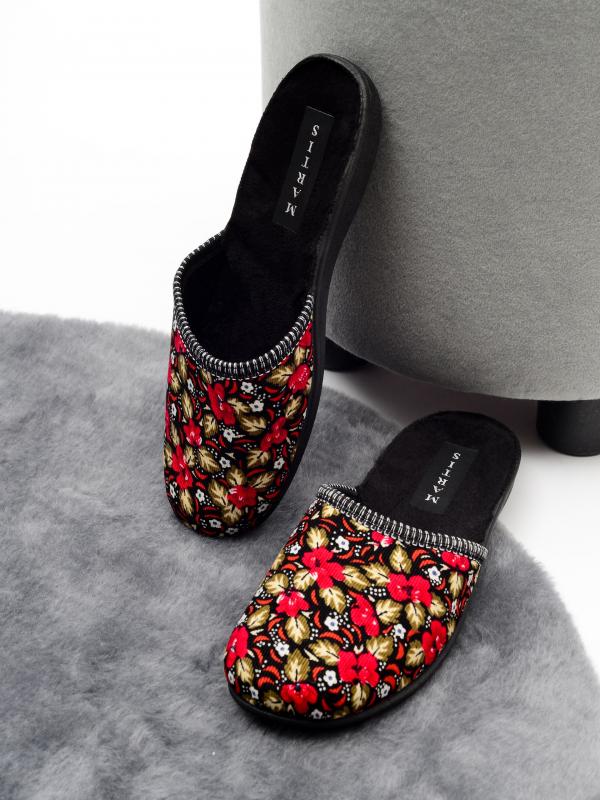 Домашняя обувь MARTIS, женские тапочки модель М-101, цвет: красный - Обувная фабрика «MARTIS»