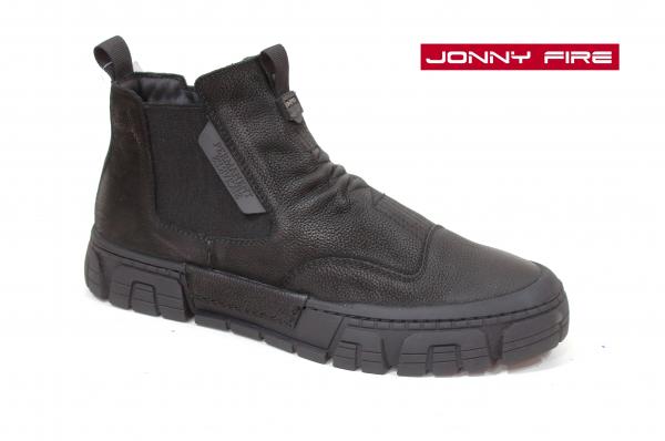 ботинки, мех,  нубук - Обувная фабрика «Jonny Fire»