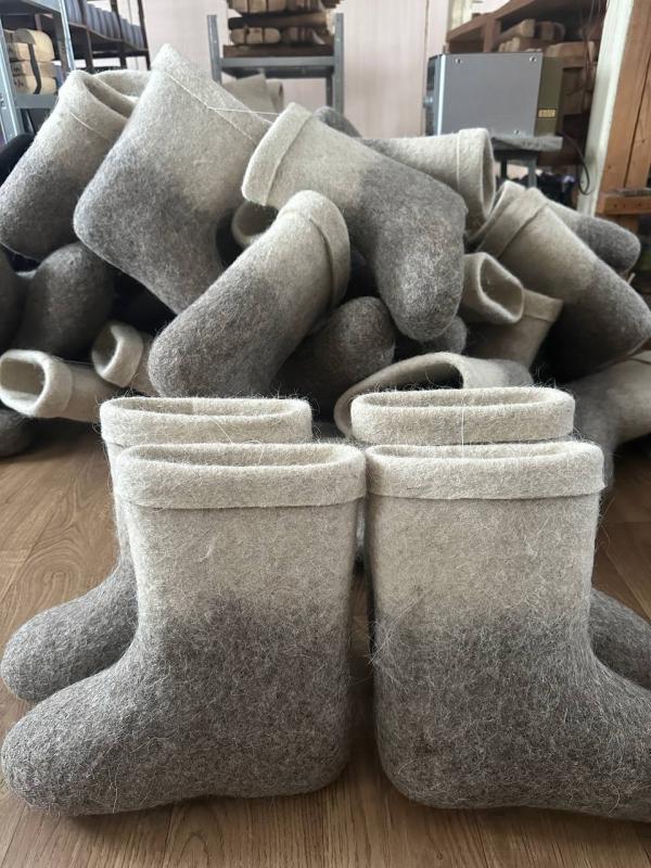 Валенки мужские комбинированные - Обувная фабрика «Ухманские валенки»