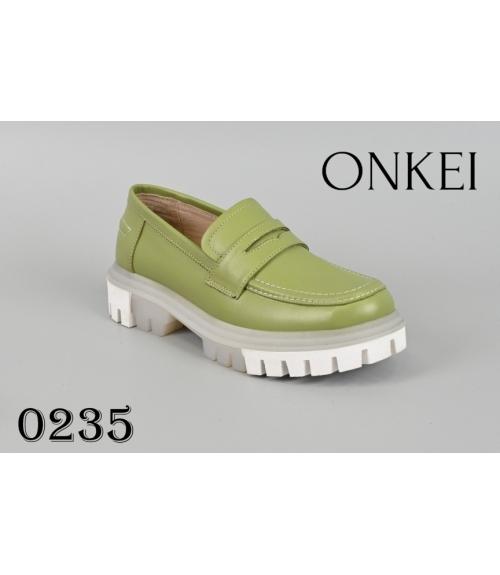 Лоферы женские туфли из натуральной кожи - ONKEI 0235 - Обувная фабрика «ONKEI»