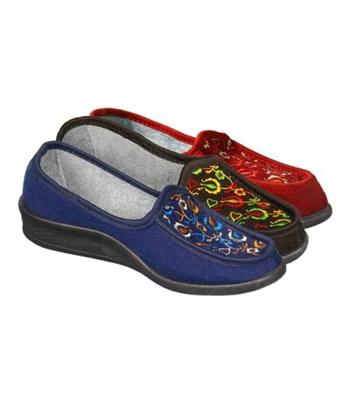 обувь повседневная с вышивкой женская - Обувная фабрика «SOFT STEP»