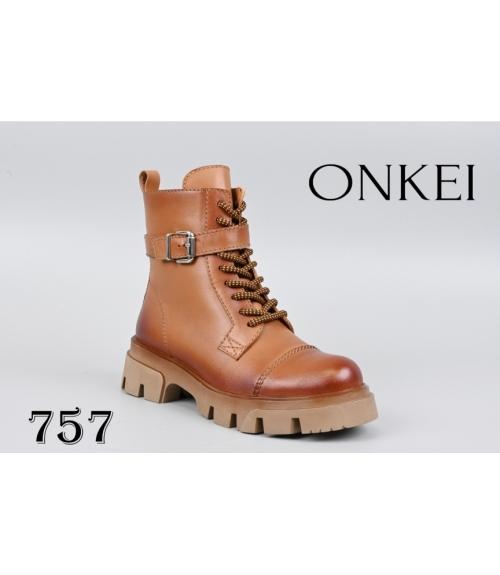 Ботинки женские из натуральной кожи - ONKEI 757 - Обувная фабрика «ONKEI»