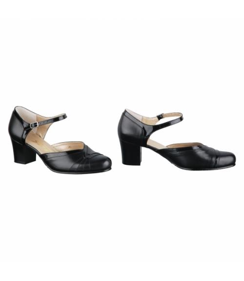Туфли женские Сатег на среднем устойчивом каблуке - Обувная фабрика «Sateg»