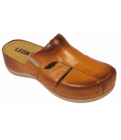 Женские тапочки-сабо 925 коричневый - Обувная фабрика «Обувь из Сербии (ИП Захаров А.П.)»