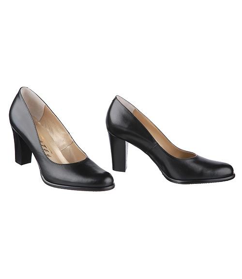 Туфли женские на устойчивом каблуке  - Обувная фабрика «Sateg»