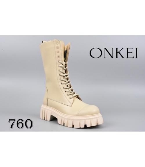 Ботинки женские из натуральной кожи - ONKEI 760 - Обувная фабрика «ONKEI»