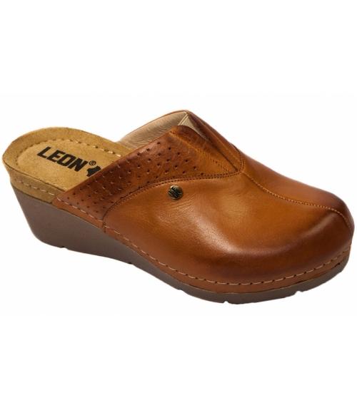 Женские тапочки-сабо 1002 коричневый - Обувная фабрика «Обувь из Сербии (ИП Захаров А.П.)»