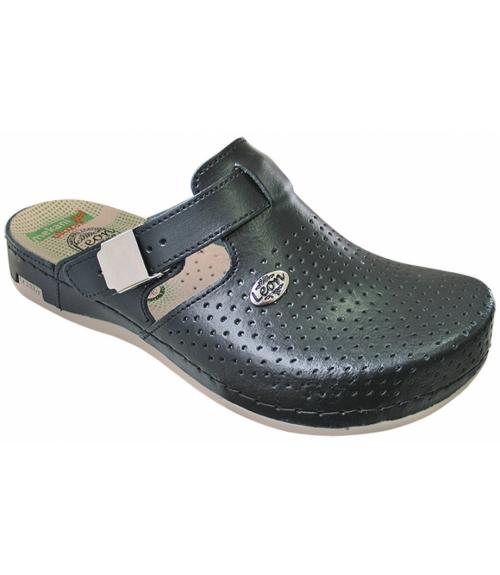 Женские тапочки-сабо 950 черный Leon сабо - Обувная фабрика «Обувь из Сербии (ИП Захаров А.П.)»