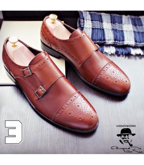 Туфли Монки «HAZELNUT» - Обувная фабрика «Alesandro Vitorio»