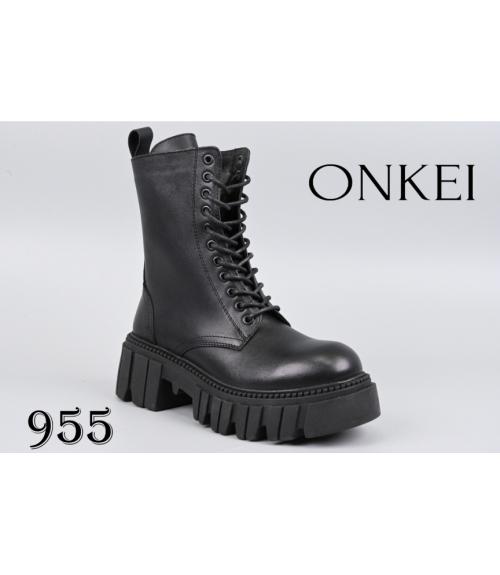 Ботинки женские из натуральной кожи - ONKEI 955 - Обувная фабрика «ONKEI»