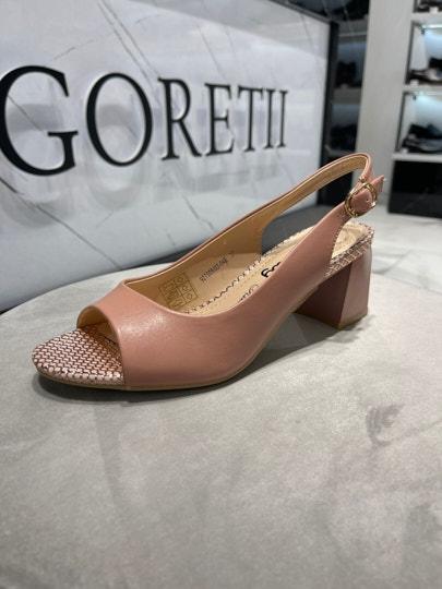 Босоножки женские цвет розовый   открытые - Обувная фабрика «IGORETII»