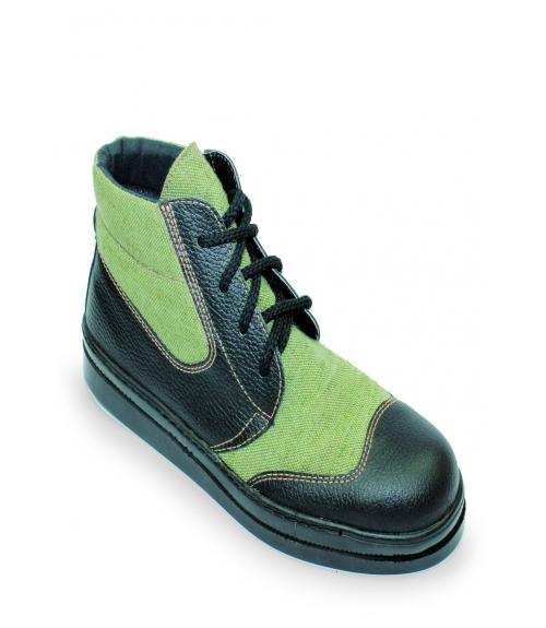 Ботинки кожаные Асфальтоукладчик - Обувная фабрика «Вахруши-Литобувь»