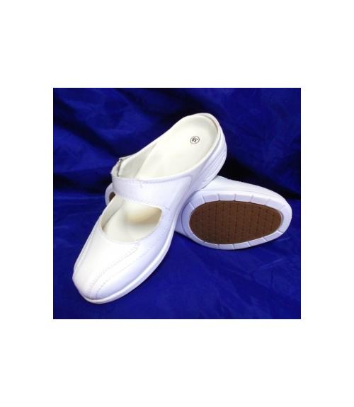 Шлепанцы ЭВА женские белые - Обувная фабрика «Центр Профессиональной Обуви»