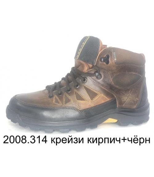 Мужские ботинки 2008.314 кирпич - Обувная фабрика «Flystep»
