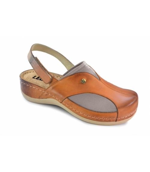 Женские сандалии-сабо 913 коричневый - Обувная фабрика «Обувь из Сербии (ИП Захаров А.П.)»