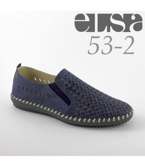Мужские полуботинки с перфорацией - Обувная фабрика «ELSA»