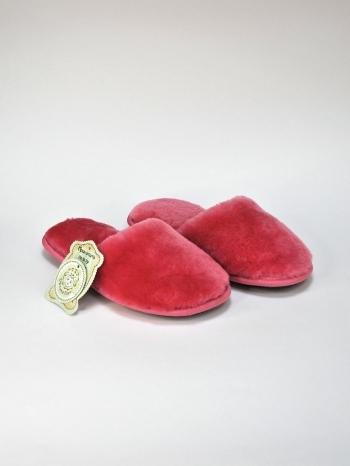 Тапочки женские без бубона закрытые Розовые - Обувная фабрика «ОвчинаТорг»