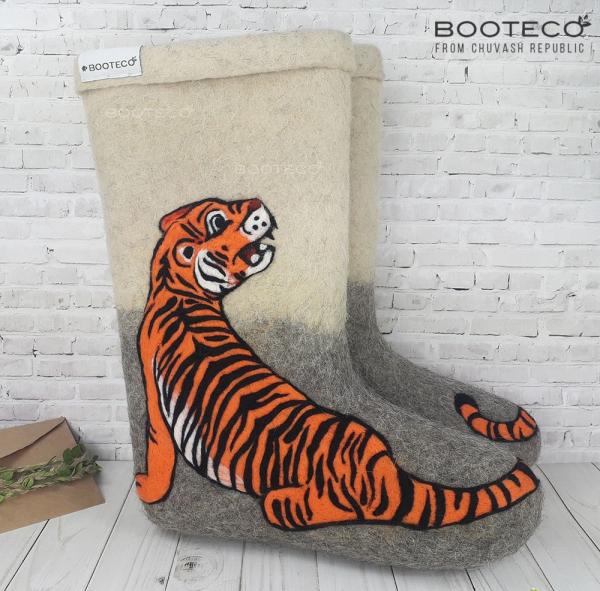 Валенки Амурский тигр - Обувная фабрика «Booteco»