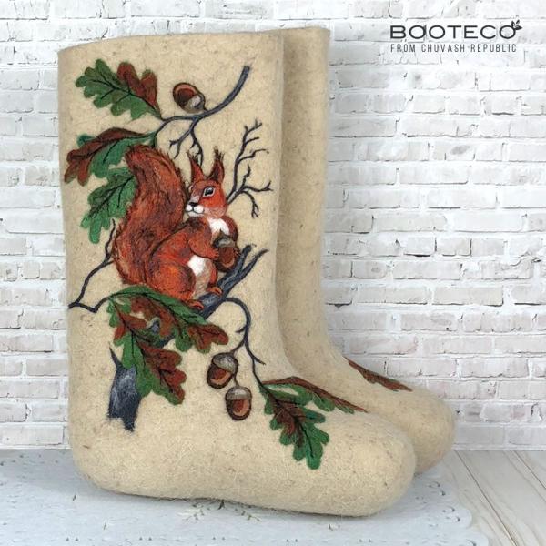 Валенки Белочкины орешки - Обувная фабрика «Booteco»