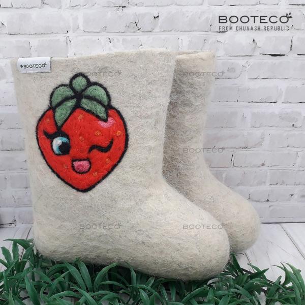 Валенки Клубничка - Обувная фабрика «Booteco»