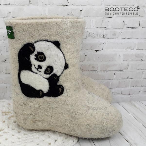 Валенки Маленькая панда - Обувная фабрика «Booteco»