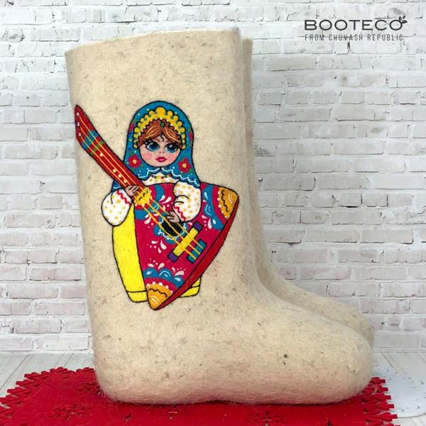 Валенки Матрешка - Обувная фабрика «Booteco»