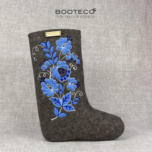 Валенки Синяя Гжель - Обувная фабрика «Booteco»