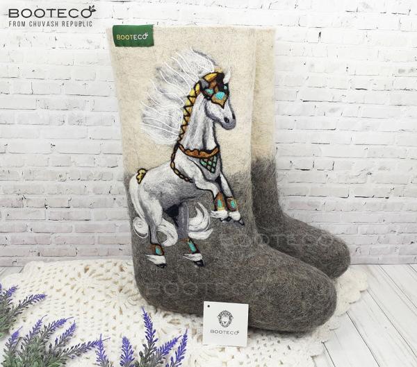 Валенки Снежная грива - Обувная фабрика «Booteco»