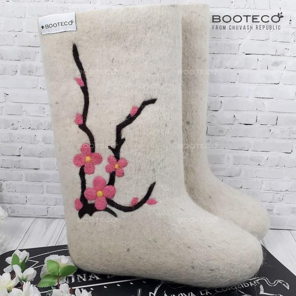 Валенки Яблоневый цвет - Обувная фабрика «Booteco»