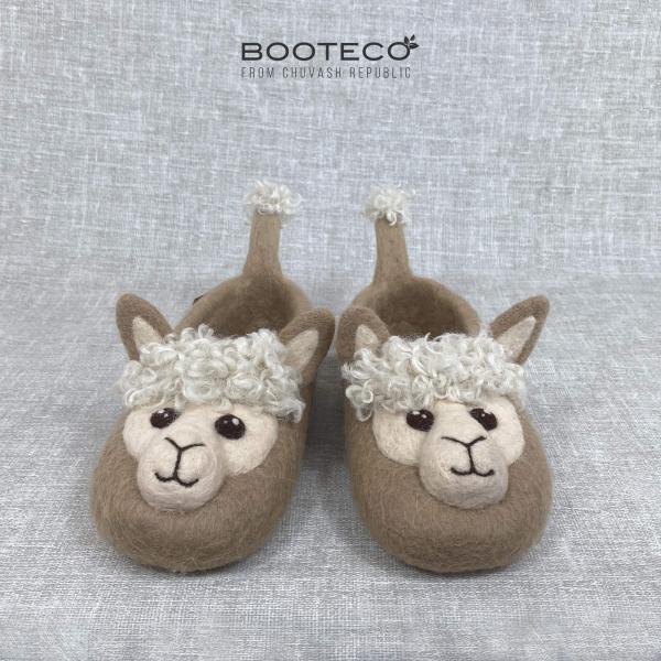 Войлочные тапочки Альпака Ангелина - Обувная фабрика «Booteco»