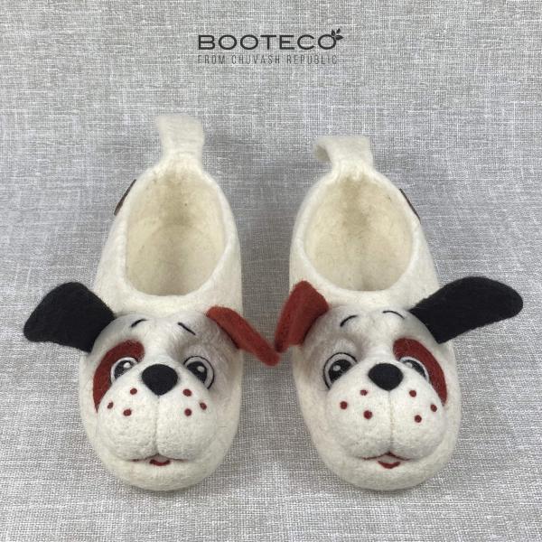 Войлочные тапочки Бигль Андрюша - Обувная фабрика «Booteco»