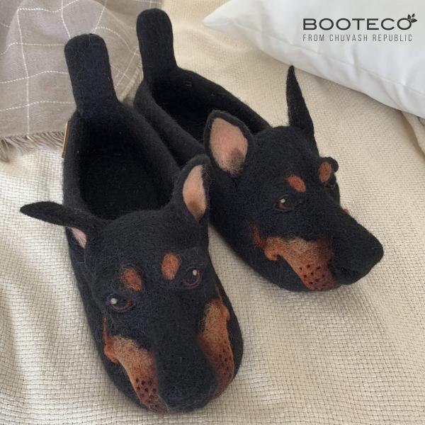 Войлочные тапочки Доберман Ланселот - Обувная фабрика «Booteco»