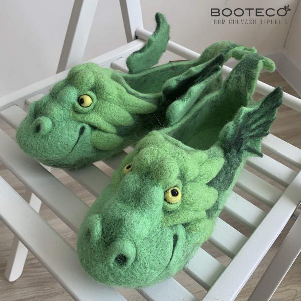 Войлочные тапочки Дракон Изера - Обувная фабрика «Booteco»